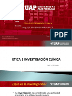Etica e Investigacion