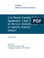 ITC USMCA Report