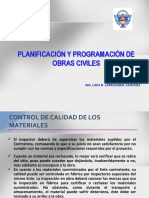 Planificacion y Programacion de Obras Civiles