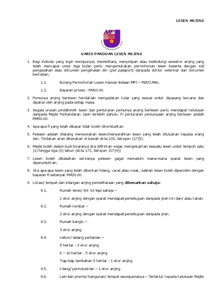 Gp Lesen Anjing Pdf