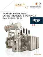 Catalogo Transformadores de Potencia Epli -Perú