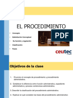 El procedimiento administrativo: concepto, fases y regulación