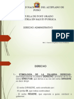 Diapositivas Derechoadmistrativo Maestria Salud Publica 18 Octubre