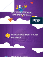 Identifikasi Masalah Kesehatan