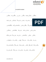 Ejercicio de Ortografia de La B y La V para Ninos de Primaria PDF
