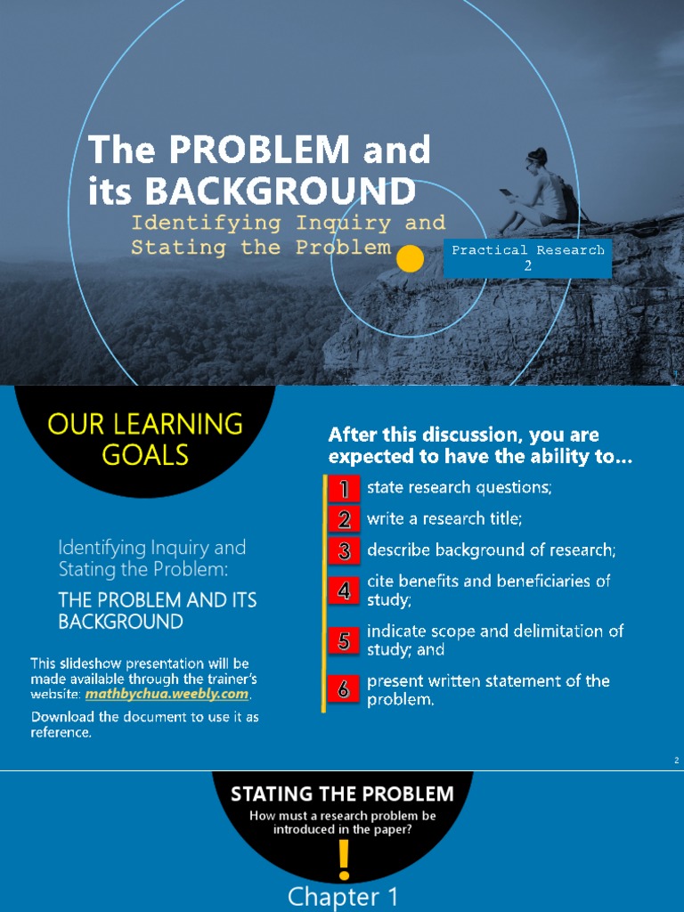 Problem Statement in Research Design | PDF | Social Media | Popular ...