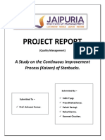 QM Starbucks Project Report