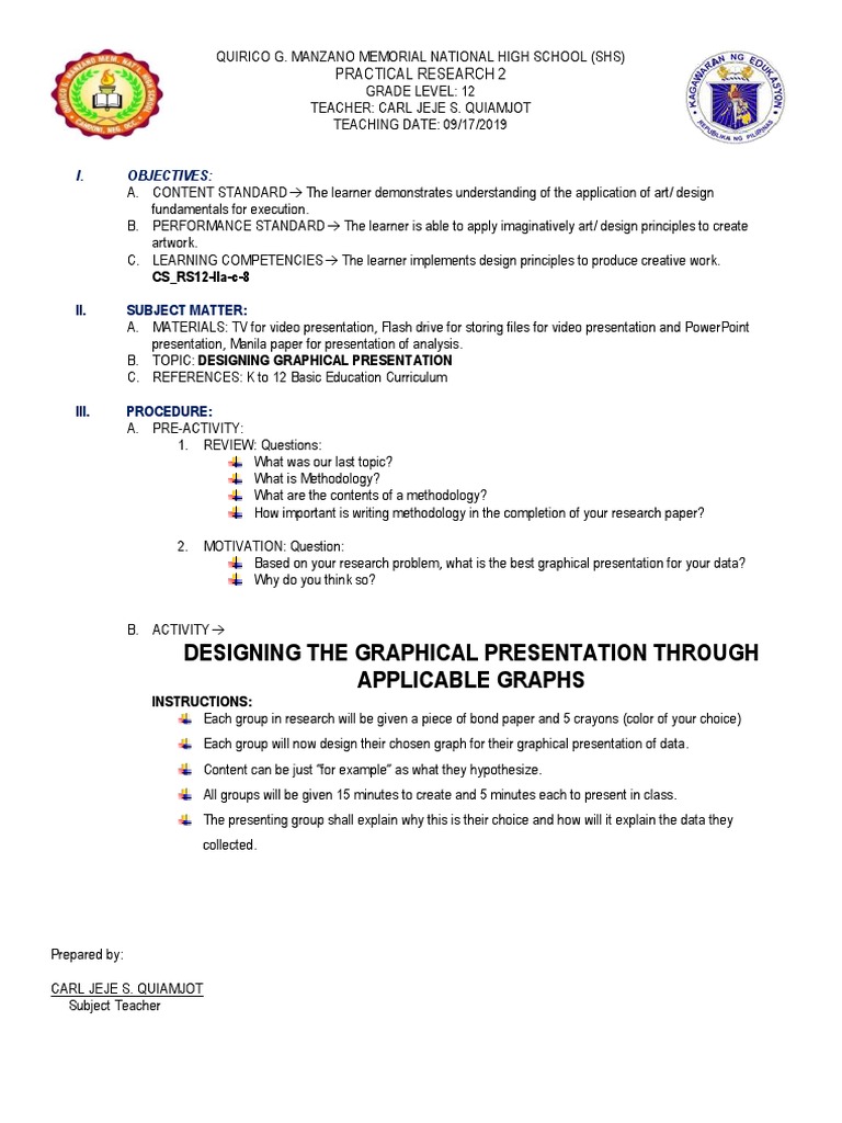 Designing Graphical Presentations | PDF | Design | Learning