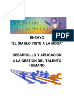 Gestión del talento humano en la moda