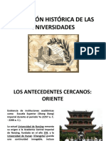 Diapositiva 1 - Panorama Histórico de La Universidad