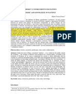 Esoterismo e conhecimento em Plotino