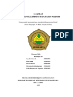 Instrument Kecemasan Pada Pasien Paliatif