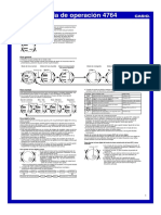 Guia de Operacion CASIO 4764