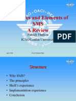 Principles and Elements of SMS A Review: Patrick Hudson ICAO/Leiden University