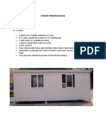 Indigo Prefab House: PRICE P 150,000.00