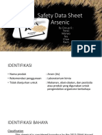 Safety Data Sheet Arsenic: by Group 6: Peras Marwo Nis Chae Rach