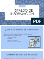 Respaldo de Informacion