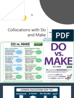 Collocations With Do and Make