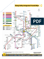 Malaysia Kuala Lumpur SPAD Official Transit Map New