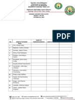 General Assembly and 2Nd PTC Grade 7-Ipil Ipil OCTOBER 26, 2019