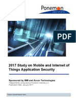 2017 Study On Mobile and Internet of Things Application Security