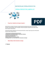 Pengertin Administrasi Infrastruktur Jaringan