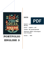 Portfolio English 3