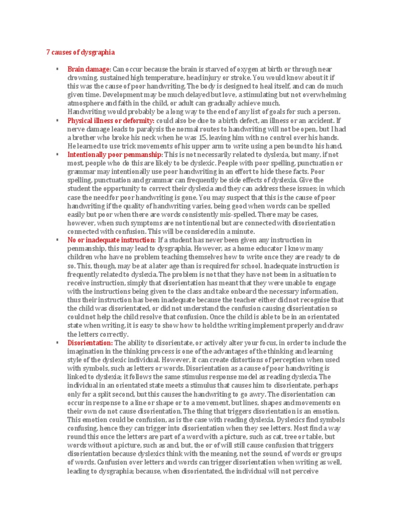 7-causes-of-dysgraphia-pdf-dyslexia-mental-processes