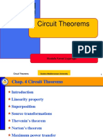 Circuit Theorems: Mustafa Kemal Uyguroğlu