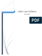 Labor Law Syllabus