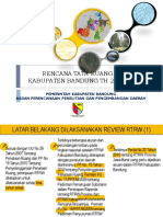 Rencana Tata Ruang Wilayah Kabupaten Bandung TH
