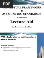 PFRS 6 - Exploration For and Evaluation of Mineral Resources