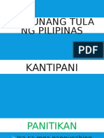 Sinaunang Tula NG Pilipinas