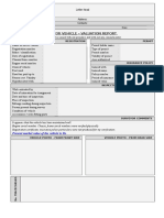 Valuation Report Format