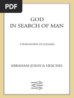 Heschel Abraham Joshua - God in Search of Man