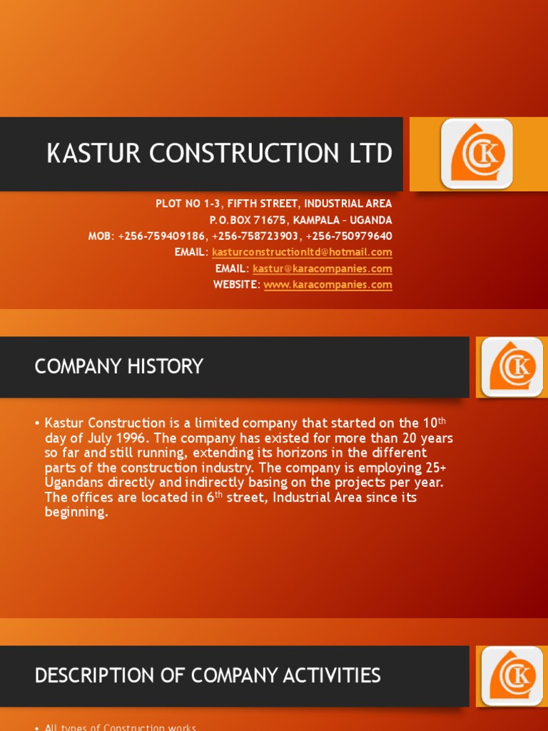 Company Profile PDF Kitchen