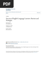 Success of English Language Learners Barriers and Strategies