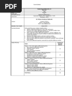 Course Outline (FEM 1023)