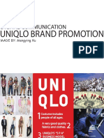 Digital Communication: Uniqlo Brand Promotion