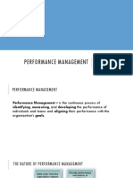 Performance Management Essentials Week 9