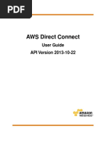 AWS Direct Connect: User Guide API Version 2013-10-22