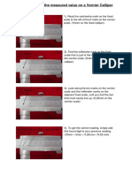 How To Read A Vernier Calliper