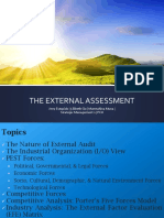 The External Environment Assessment