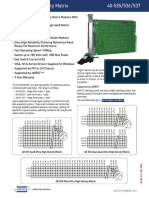 40-536 Dual 44x4 Ultra High Density Matrix 40-537 44x8 Ultra High Density Matrix