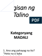 Tagisan NG Talino
