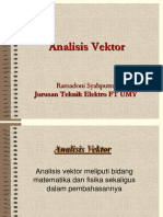 Pengantar Analisis Vektor