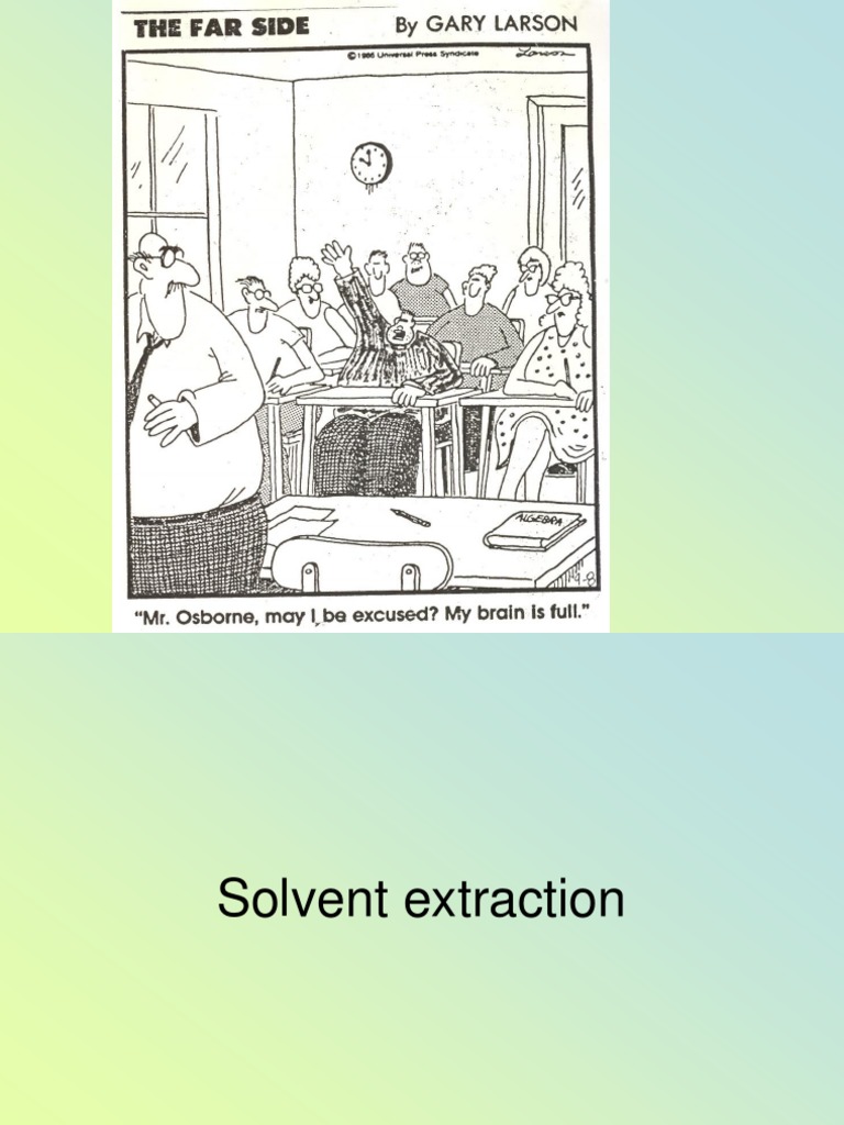 Liquid-Liquid Solvent Extraction Explained | PDF | Solubility | Acid