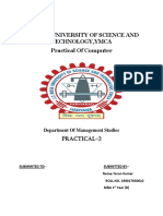 J.C Bose University of Science and Technology, Ymca Practical of Computer