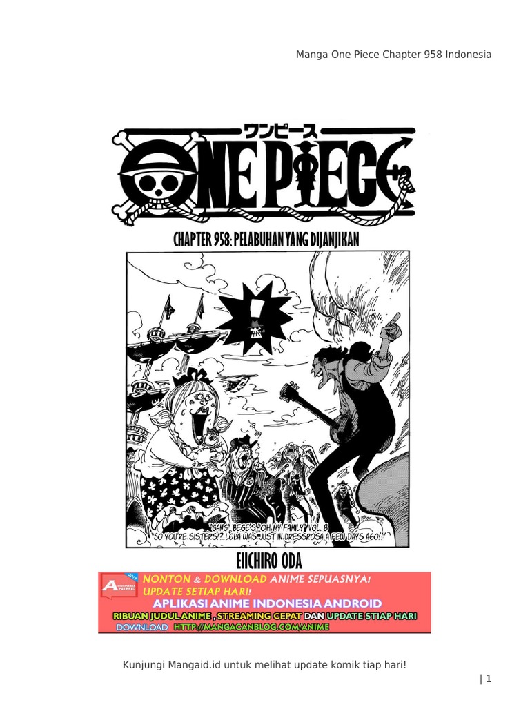 Mangacan Co Id One Piece Chapter 958