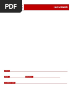 DBMS Lab Manual 2019-20